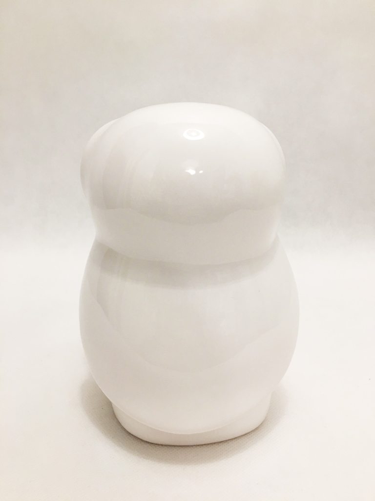 White Porcelain Owl Ornament 1