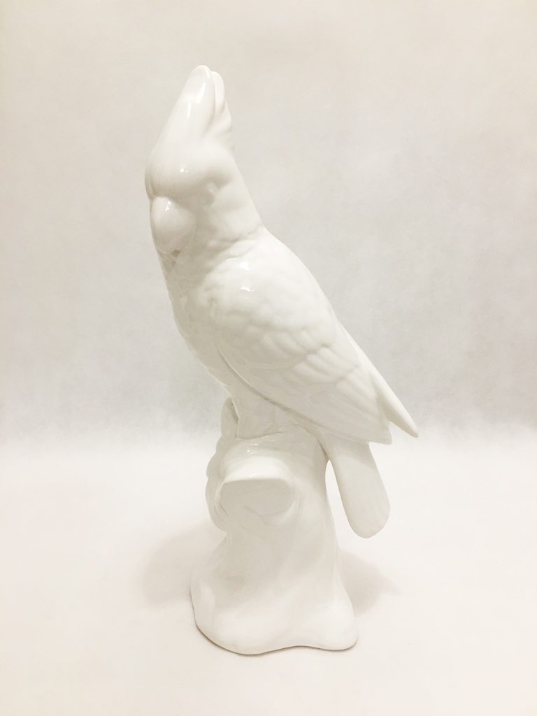 White Porcelain Birds Pair